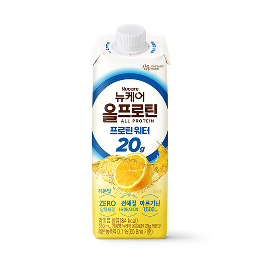 뉴케어 올프로틴 프로틴 워터 20g 350ml 레몬맛 (18팩)_3