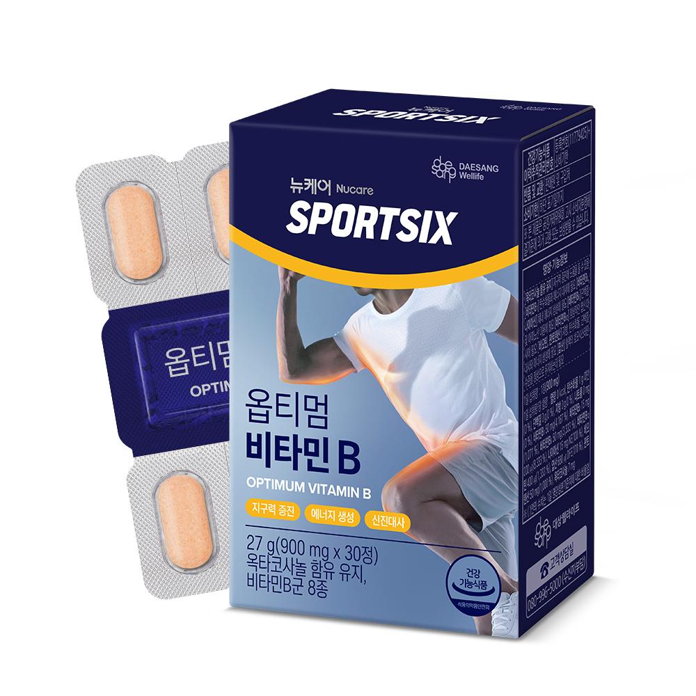 뉴케어 스포식스 옵티멈 비타민B 1박스 (30일분) + 적립금 1,000원 증정_3