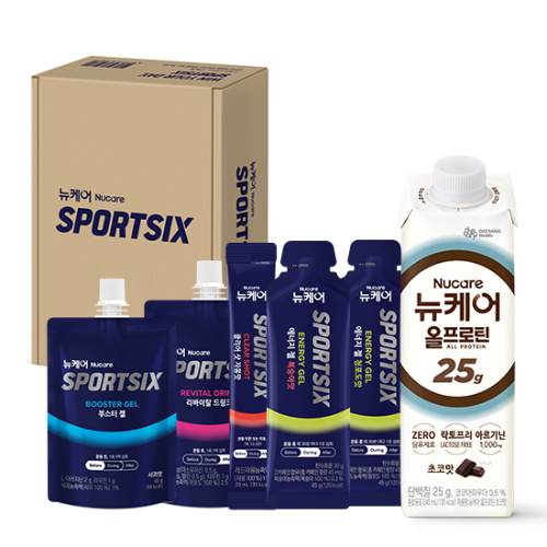 [올프로틴X스포식스] 뉴케어 올프로틴 초코맛 245ml (24팩) + 뉴케어 스포식스 5종 체험팩