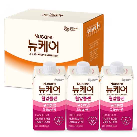 [체험팩] 뉴케어 혈압플랜 구수한맛 200ml (3팩)_1