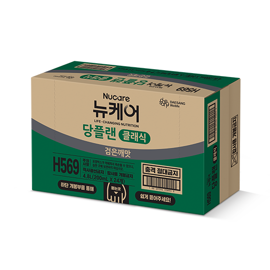 [당플랜 설명절 특별전] 당플랜 검은깨맛 클래식 (빨대형_플라스틱절감) 200ml (48팩) + 당플랜 저당 카사바칩 혼합구성 (2봉) 증정_3