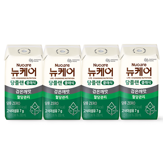 당플랜 검은깨맛 클래식 (빨대형_플라스틱절감) 200ml (96팩)_1