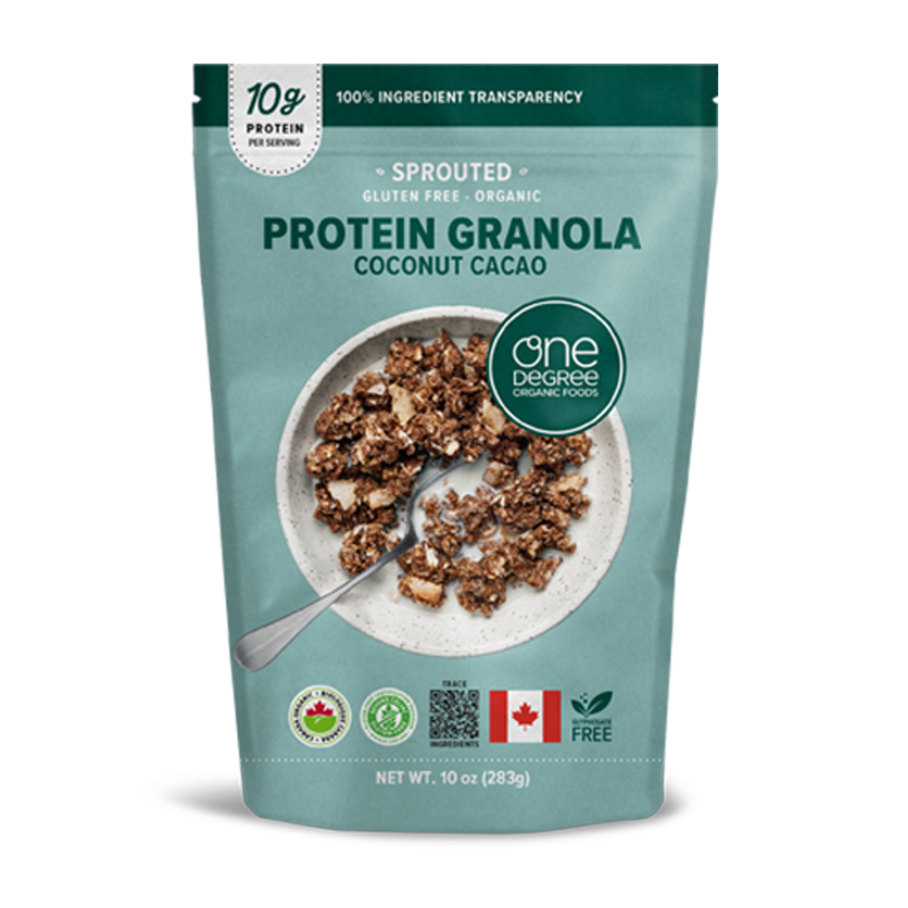 원디그리 오가닉 유기농 코코넛 카카오 프로틴 그래놀라 (283g) / 소비기한 : 26.04.25_1