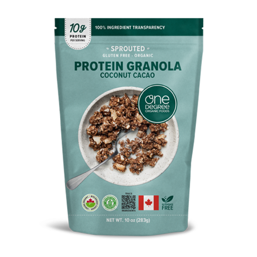 원디그리 오가닉 유기농 코코넛 카카오 프로틴 그래놀라 (283g) / 소비기한 : 26.04.25