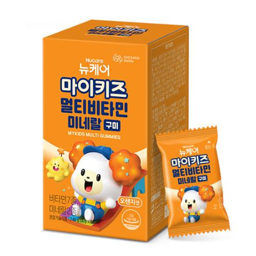 마이키즈 멀티비타민미네랄 구미 (4g×60구미) /20일분