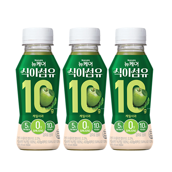 [식이섬유 프로젝트] 뉴케어 식이섬유 10g 케일사과맛 (6입)X3 + 적립금 2,000원 증정_2