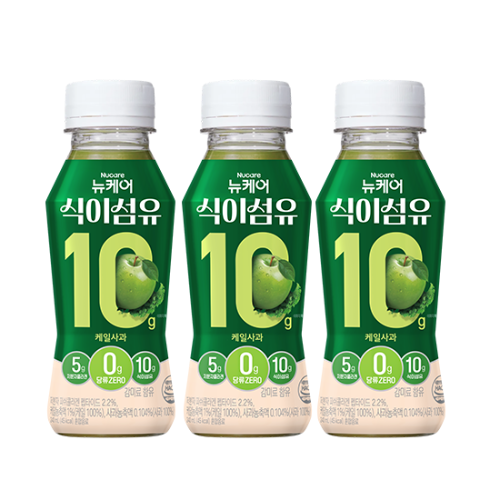 뉴케어 식이섬유 10g 케일사과맛 (6입)X3 