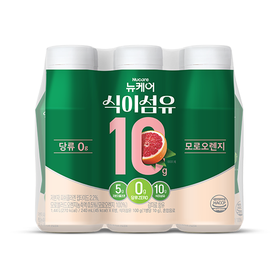 뉴케어 식이섬유 10g 모로오렌지맛 (6입)X2_2