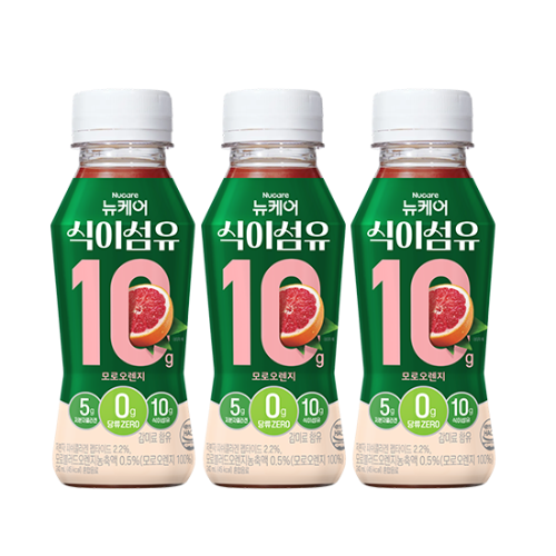 뉴케어 식이섬유 10g 모로오렌지맛 (6입)X3 