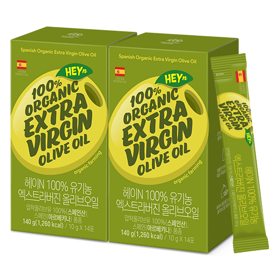 [2026 새해 루틴 특가] 헤이N 100% 유기농 엑스트라버진 올리브오일 (10g x 14포)X2 + 포토리뷰 작성시 적립금 5,000원 적립(3월 4주차 지급/ID당 1회)_2