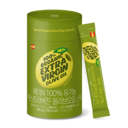 헤이N 100% 유기농 엑스트라버진 올리브오일 (10g x 30포)