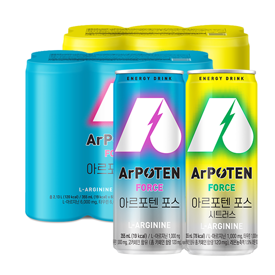 [행운의 특가] 아르포텐(ArPOTEN) 포스 (6입) + 아르포텐(ArPOTEN) 포스 시트러스 (6입) + 아르포텐 포스 시트러스 (6입) 100원 특가 구성_2