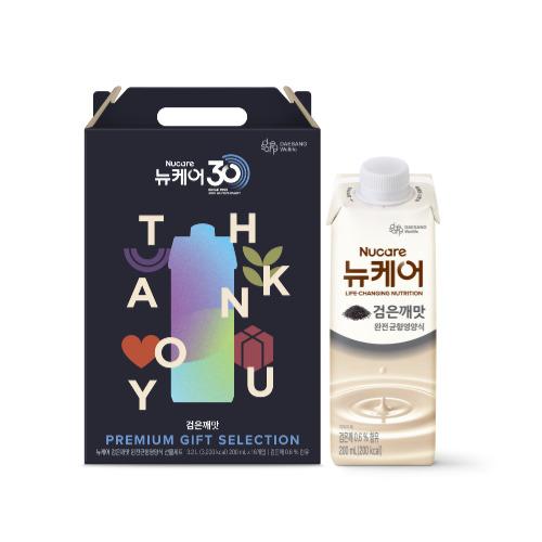 [비밀특가] 뉴케어 검은깨맛 선물세트 200ml (16팩)