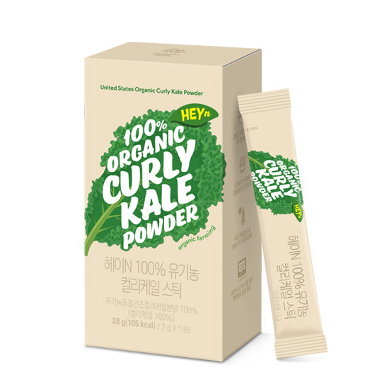 [웰니스 레터] 헤이N 100% 유기농 컬리케일 (2g x 14포)