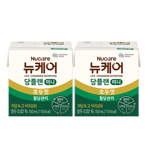 당플랜 미니 호두맛 150ml (48팩) 