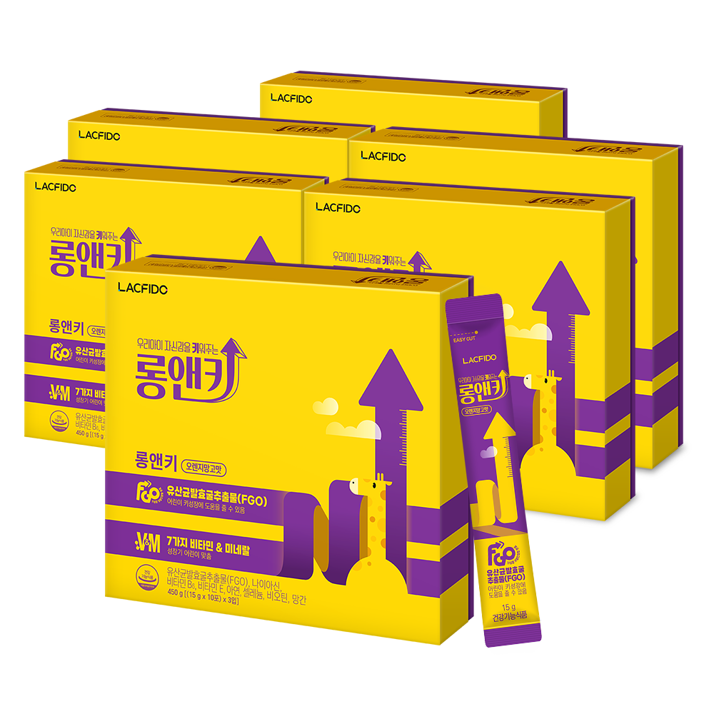 락피도 롱앤키 450g (15 gx30포)X6 /180일분_1