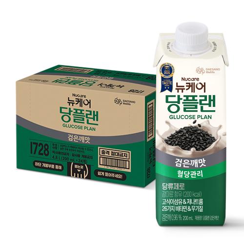 [정기배송] 당플랜 검은깨맛 200ml (24팩) 
