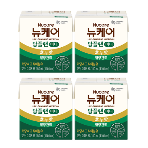 [예약구매] 당플랜 미니 호두맛 150ml (96팩) / 01.12 순차출고