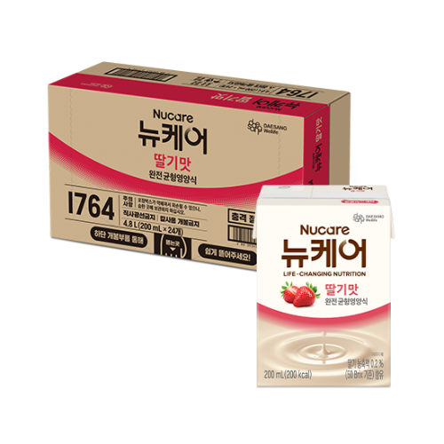 뉴케어 딸기맛 200ml (24팩) 