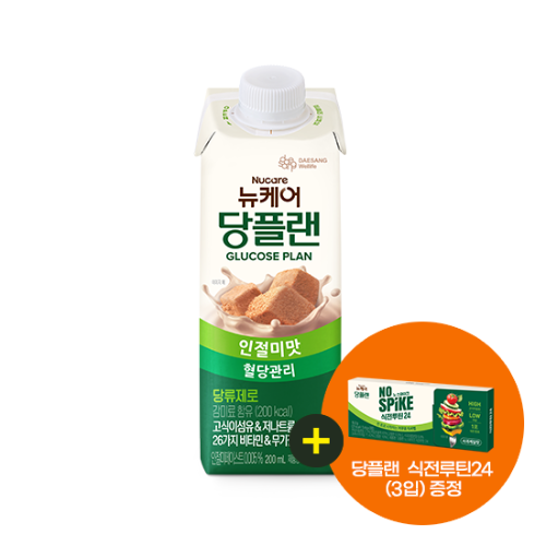당플랜 인절미맛 200ml (24팩) + 당플랜 노스파이크 식전루틴 24 (3입) 증정