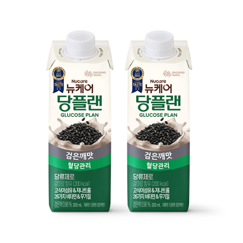 [뉴케어 이벤트] 당플랜 검은깨맛 200ml (48팩) + 적립금 5,000원 증정