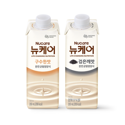 뉴케어 구수한맛 200ml (24팩) + 검은깨맛 200ml (24팩)