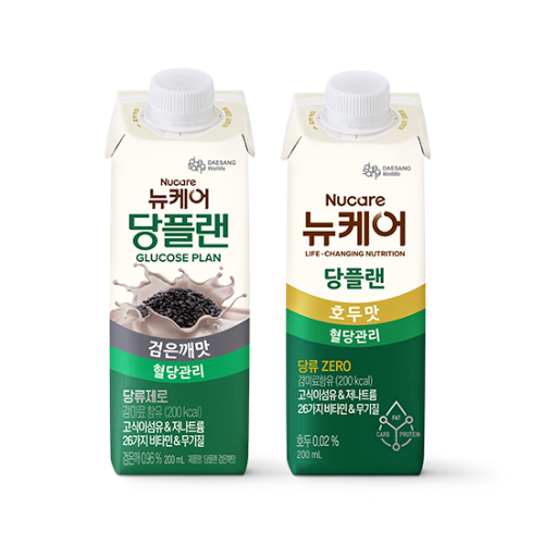 당플랜 검은깨맛 200ml (24팩) + 호두맛 200ml (24팩) 