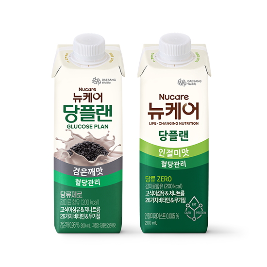 당플랜 검은깨맛 200ml (24팩) + 인절미맛 200ml (24팩) 