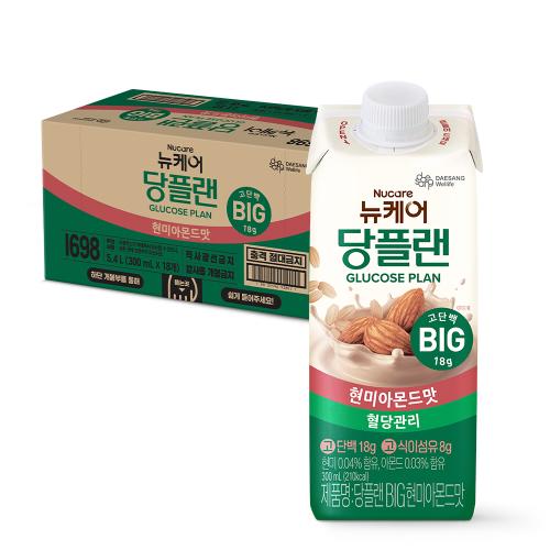 당플랜 BIG 현미아몬드맛 300ml (18팩)