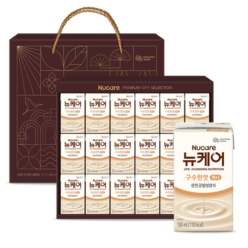 뉴케어 미니 구수한맛 선물세트 150ml (18팩)