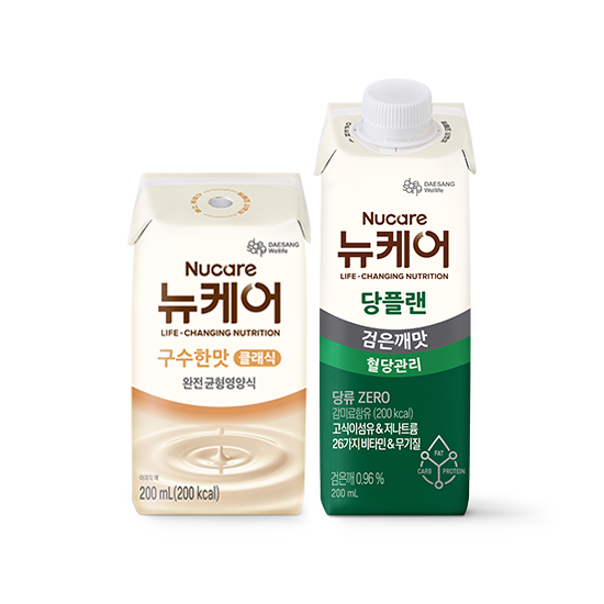 [뉴케어 설 선물대첩] 뉴케어 구수한맛 클래식 (빨대형) 200ml (24팩) + 당플랜 검은깨맛 200ml (24팩) + 적립금 4,000원 증정_2