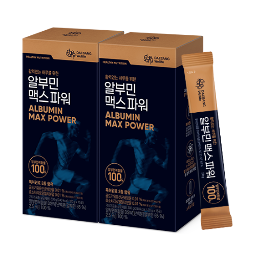 알부민 맥스 파워 (20 g×15포)X2 /30일분