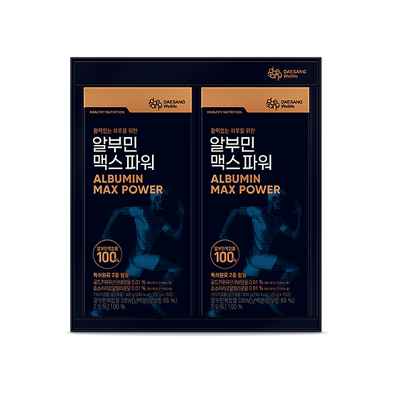 [가정의달 패밀리세일] 알부민 맥스 파워 SET (20 g×15포 2입) + 꿀자몽홍삼, 코큐텐, 애사비쏙구미 체험팩 3종 증정_3