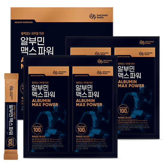 알부민 맥스 파워 SET (20 g×15포 2입)X2 + 적립금 3,000원 증정 _2
