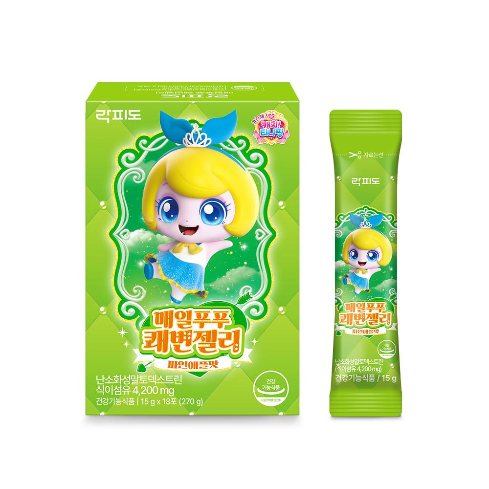 락피도 캐치티니핑 시즌6 매일푸푸 쾌변젤리 (15 g×18포) /18일분 + 적립금 1,000원 증정_2