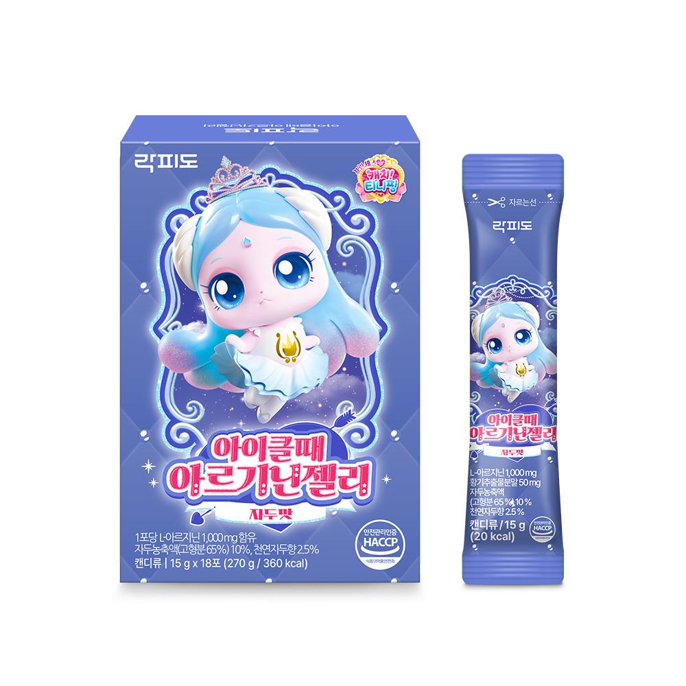 락피도 캐치티니핑 시즌6 아이클때 아르기닌젤리 (15 g×18포) /18일분 + 적립금 1,000원 증정_2