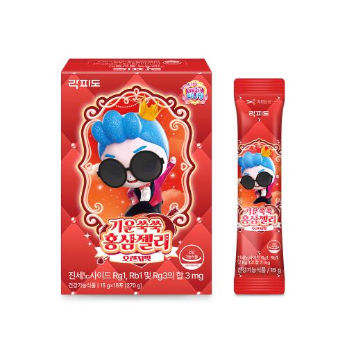 락피도 캐치티니핑 시즌6 기운쑥쑥 홍삼젤리 (15 g×18포) /18일분