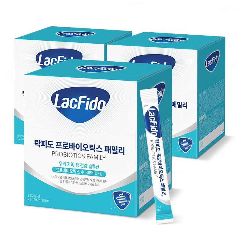 락피도 프로바이오틱스 패밀리 (2 gx100포)X3 /300일분 + 적립금 3,000원 증정_2