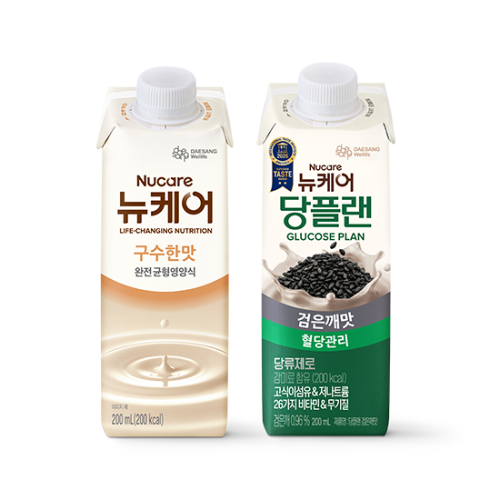 [뉴케어 이벤트] 뉴케어 구수한맛 200ml (24팩) + 당플랜 검은깨맛 200ml (24팩) + 적립금 5,000원 증정