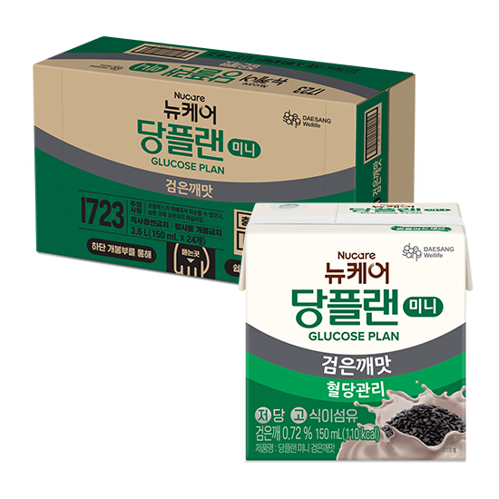 [뉴케어 이벤트] 당플랜 미니 검은깨맛 150ml (24팩) + 포토리뷰 작성시 적립금 2,000원 (11월 4주차/ID당 1회) [작성일:11월 15일까지]