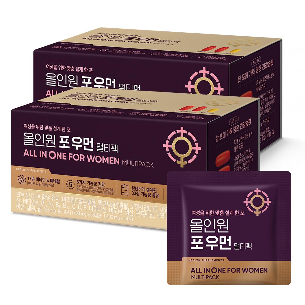 올인원 포 우먼 멀티팩 (14포)X2 /28일분_1