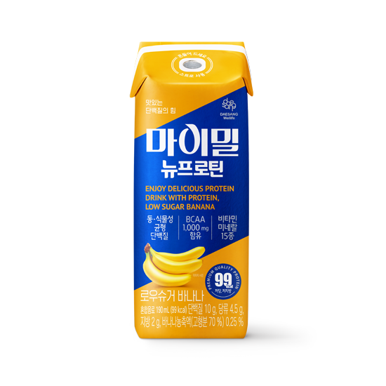 마이밀 뉴프로틴 로우슈거 바나나 190ml (30팩)_2