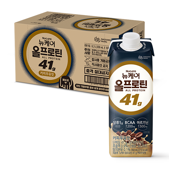 [출시 이벤트] 뉴케어 올프로틴 41g 350ml 커피우유맛 (18팩) + 적립금 3,000원 증정 + 포토리뷰 작성시 적립금 2,000원 적립 (6월 4주차/ID당1회) _2