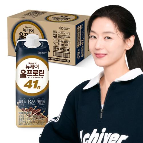 뉴케어 올프로틴 41g 350ml 커피우유맛 (18팩) 