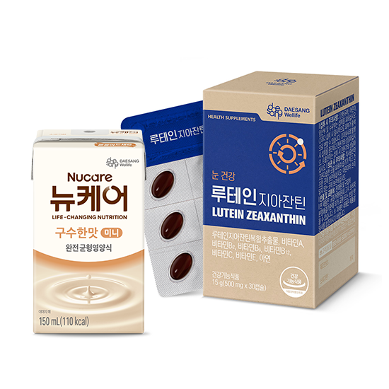 뉴케어 미니 구수한맛 150ml (24팩) + 루테인 지아잔틴 (500 mg×30캡슐) /30일분_2