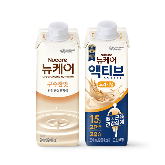 [뉴케어 이벤트] 뉴케어 구수한맛 200ml (24팩) + 액티브 오리지널 200ml (24팩) + 적립금 5,000원 증정