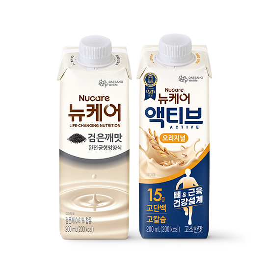 [뉴케어 이벤트] 뉴케어 검은깨맛 200ml (24팩) + 액티브 오리지널 200ml (24팩) + 적립금 5,000원 증정