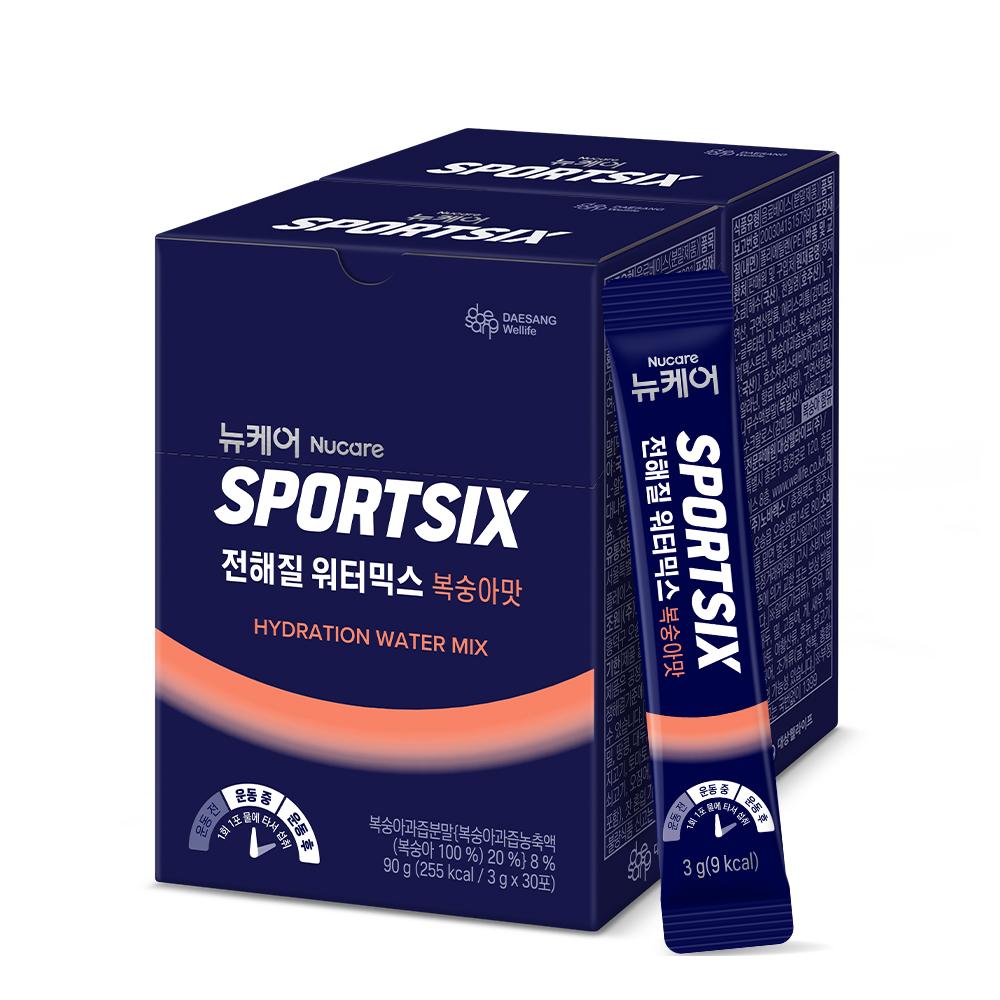 [7월 이벤트] 뉴케어 스포식스 전해질 워터믹스 복숭아맛 2박스 (60포) + 적립금 2,000원 + 포토리뷰 적립금 3,000원 (8월4주/ID당1회) + 아르포텐 코어핏 6캔 증정_3