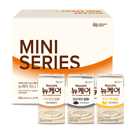 뉴케어 미니시리즈 (구수한맛/검은깨맛/바나나맛) 150ml (24팩) /소비기한 26.11.11_1