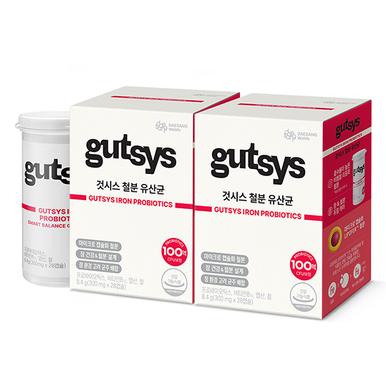 것시스 철분 유산균 2박스 (56일분) + 적립금 3,000원 증정 + 티니핑 아르기닌 스틱 젤리 1개 증정_2